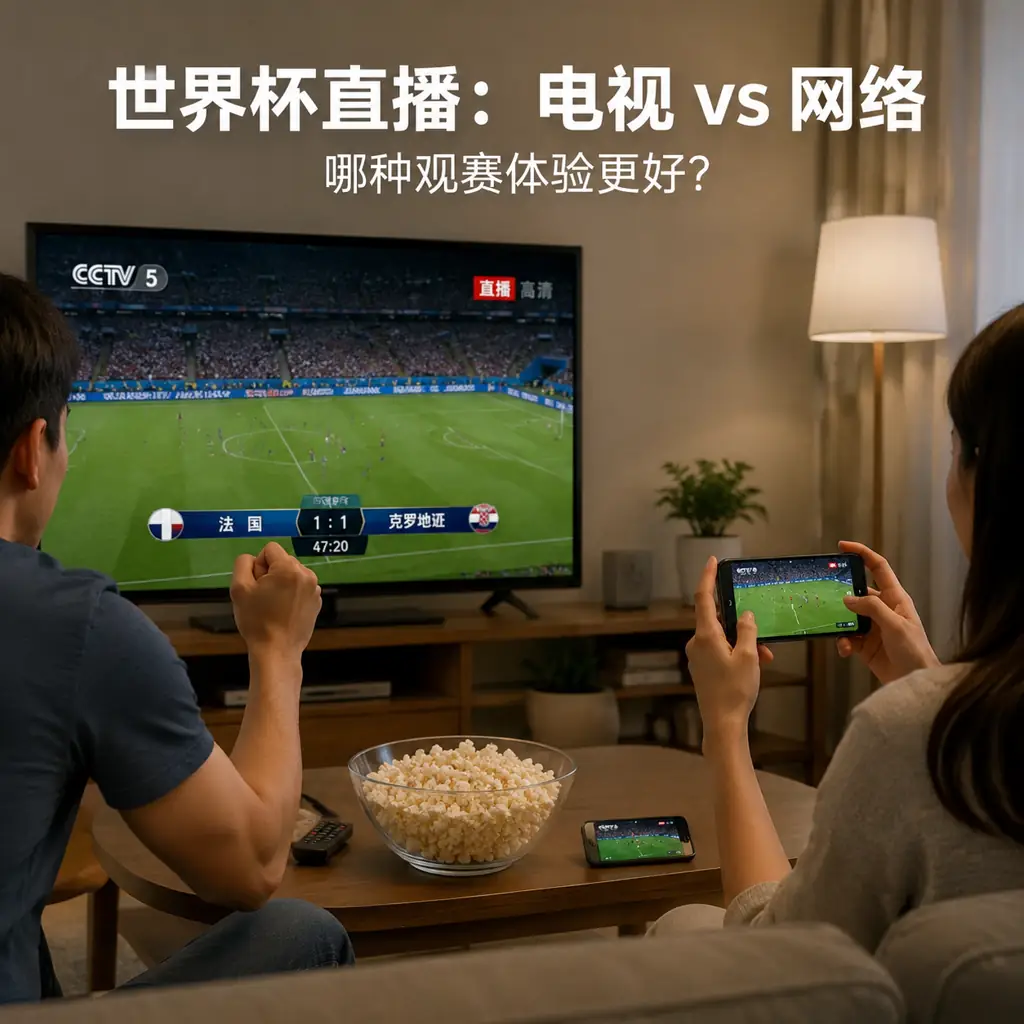 世界杯电视直播和网络直播哪个好？