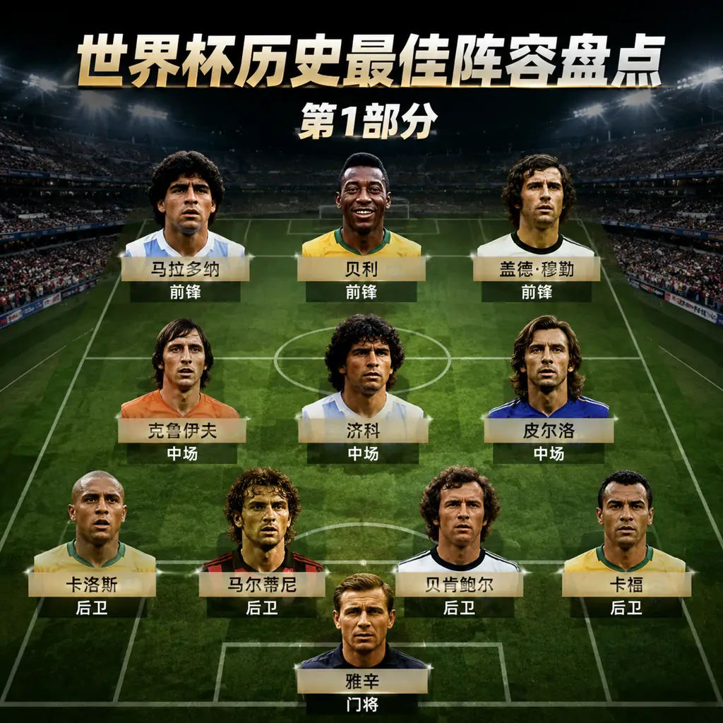 世界杯历史最佳阵容盘点