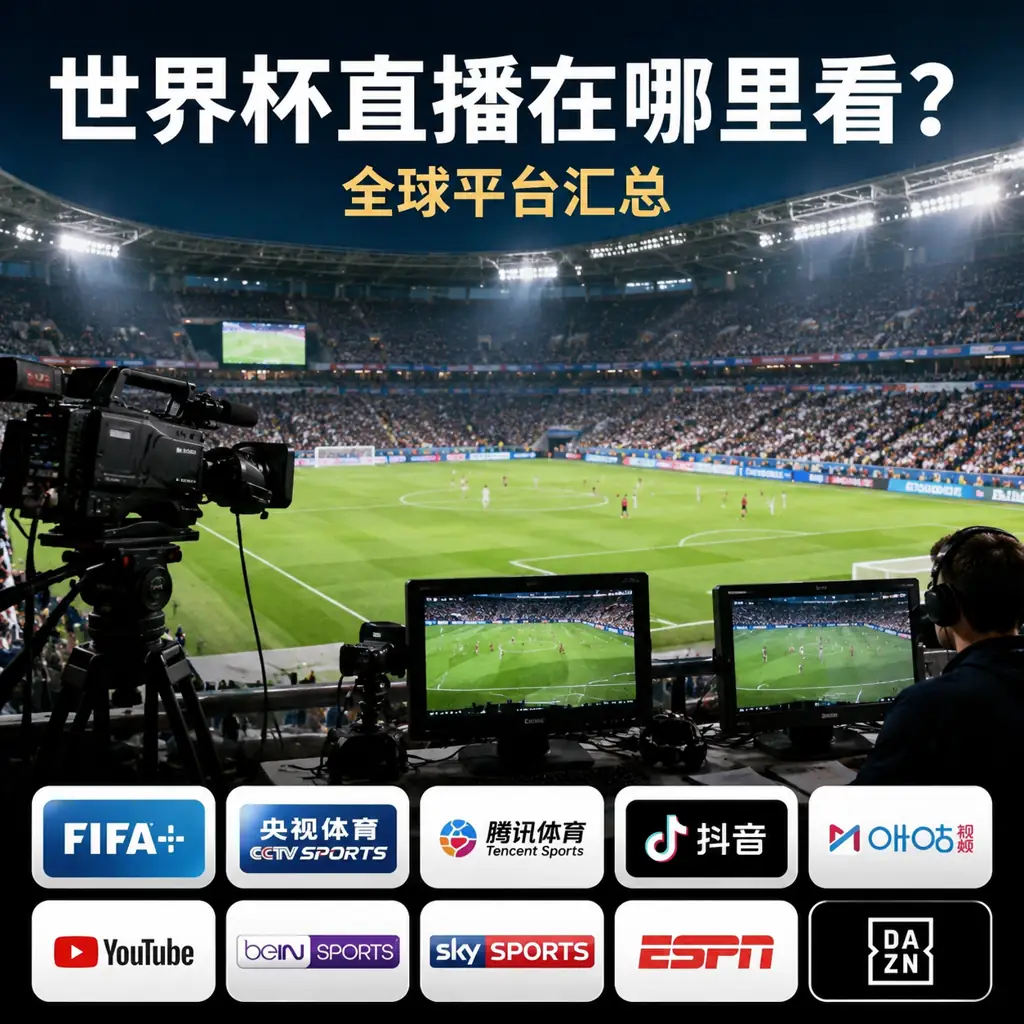 世界杯直播在哪里看？全球平台汇总