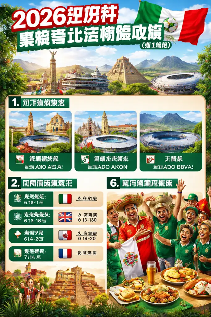 2026世界杯墨西哥比赛观看攻略