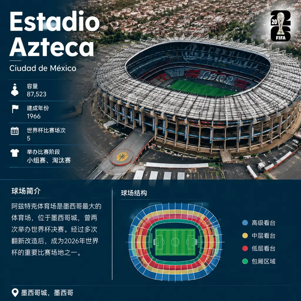 2026世界杯墨西哥球场解析