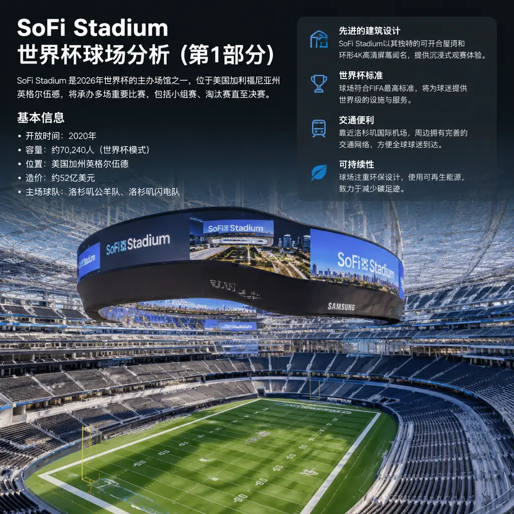 SoFi Stadium世界杯球场分析