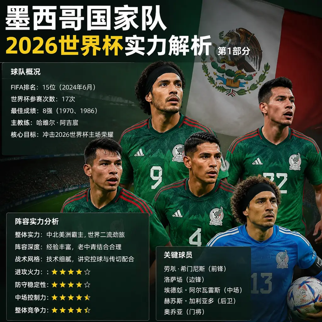 墨西哥国家队2026世界杯实力解析