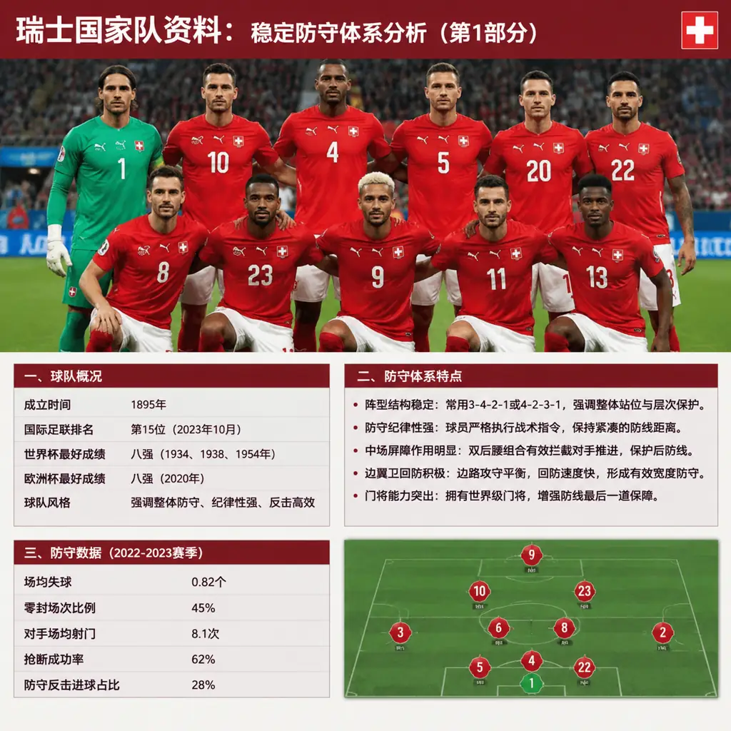 瑞士国家队资料：稳定防守体系分析